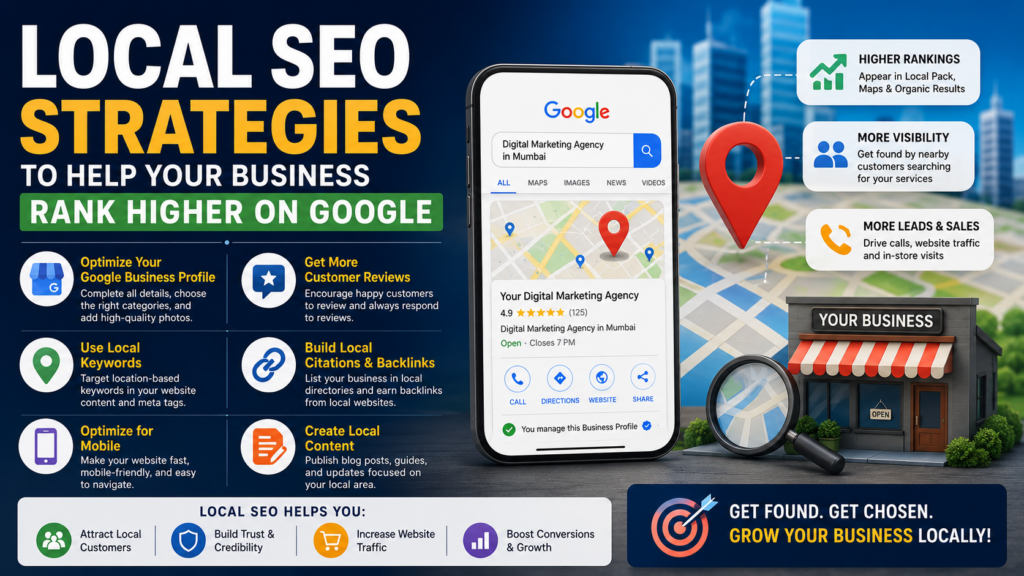 Local SEO Strategies to Help Your Business Rank Higher on Google