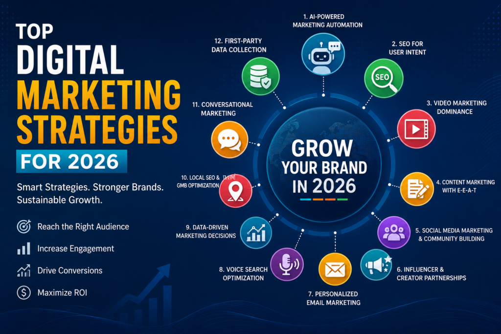 Top Digital Marketing Strategies for 2026: A Complete Guide for Business Growth