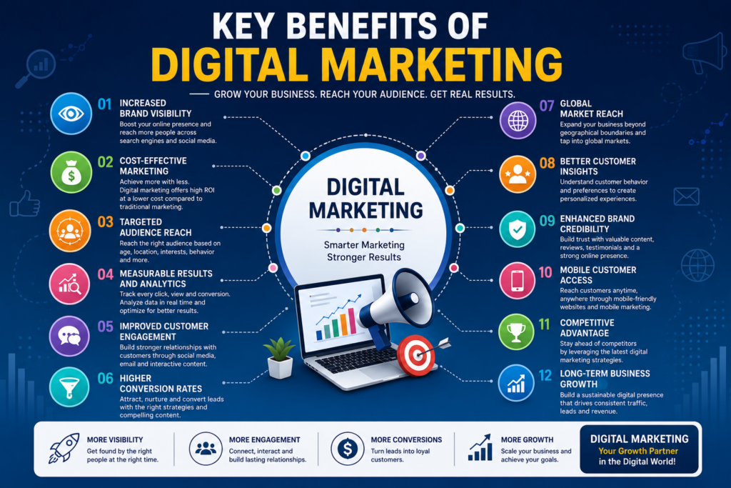 Key Benefits of Digital Marketing: Why Every Business Needs It in 2026